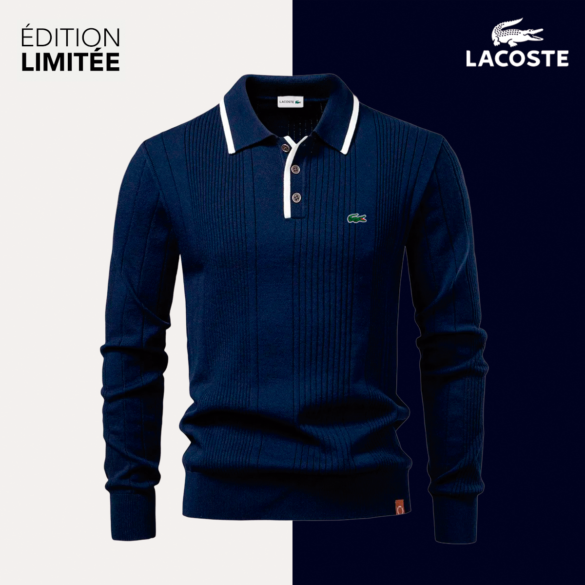 Pull en tricot traditionnel